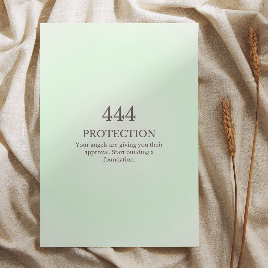 "444" Kunstdruck