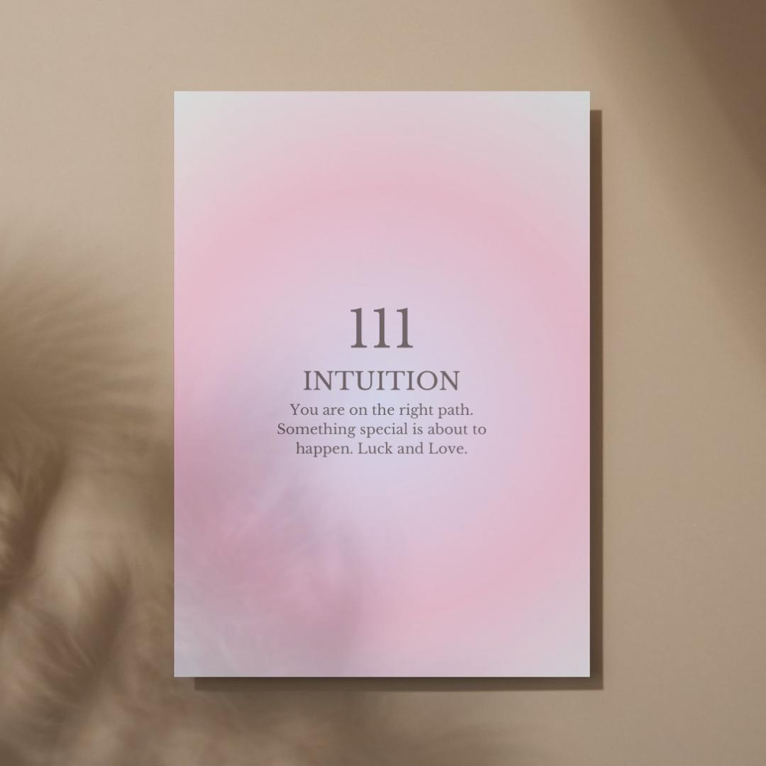 "111" DIGITALER Kunstdruck