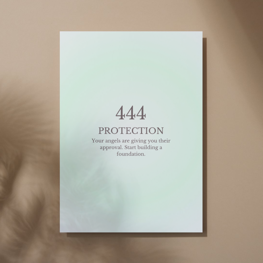 "444" DIGITALER Kunstdruck