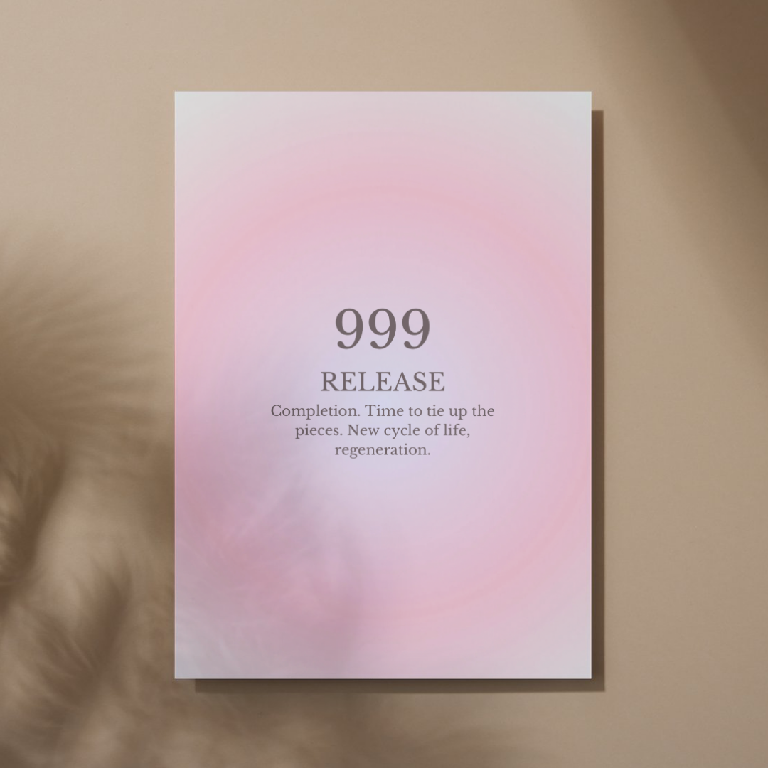 "999" DIGITALER Kunstdruck
