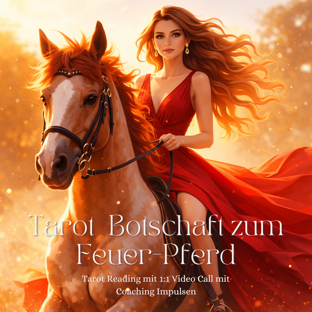 Tarot Botschaft zum energetischen Neujahr im Feuer Pferd
