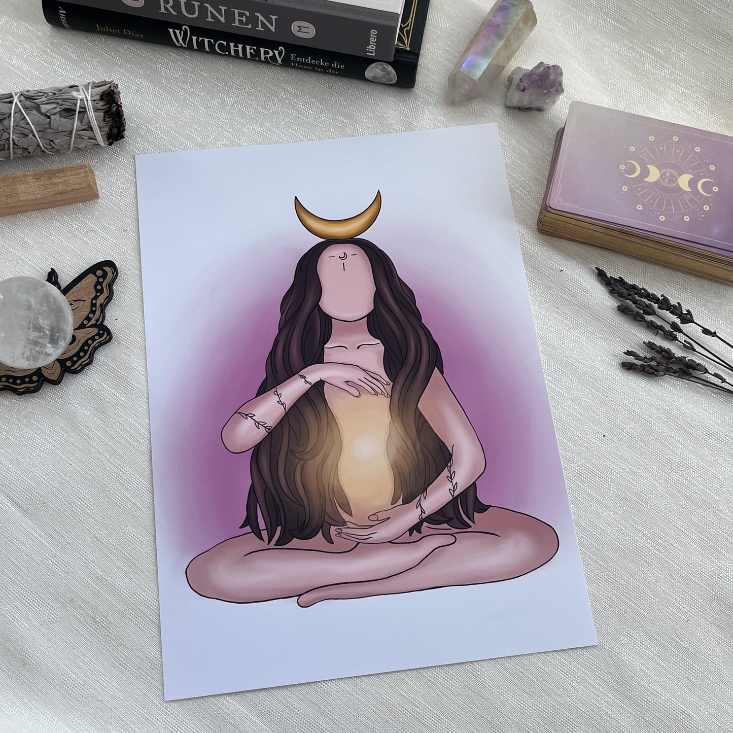"The Light" Kunstdruck
