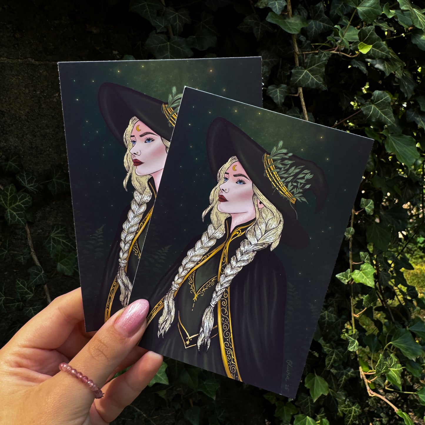 "Green Witch" Kunstdruck