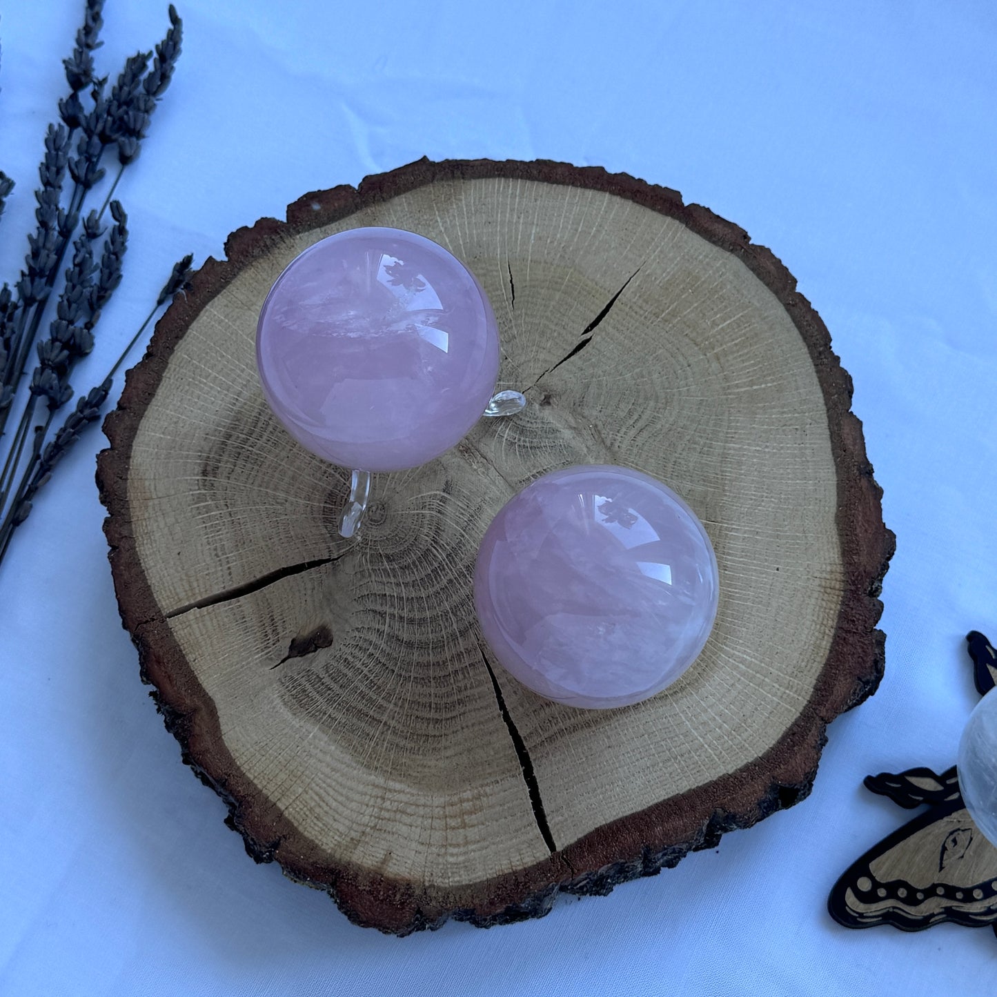 "Rosenquarz" Kugel 5cm