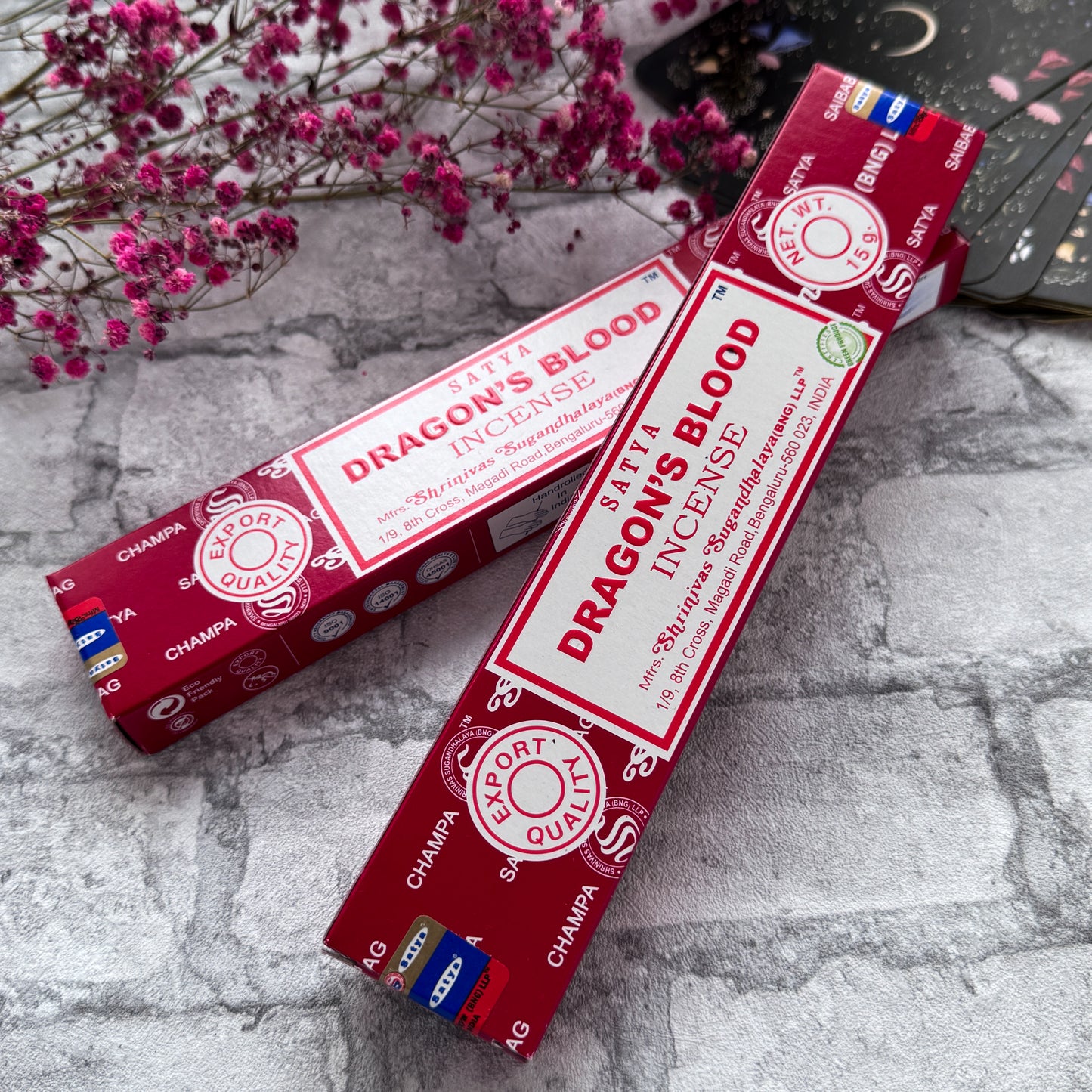 Satya "Dragon's Blood" Räucherstäbchen