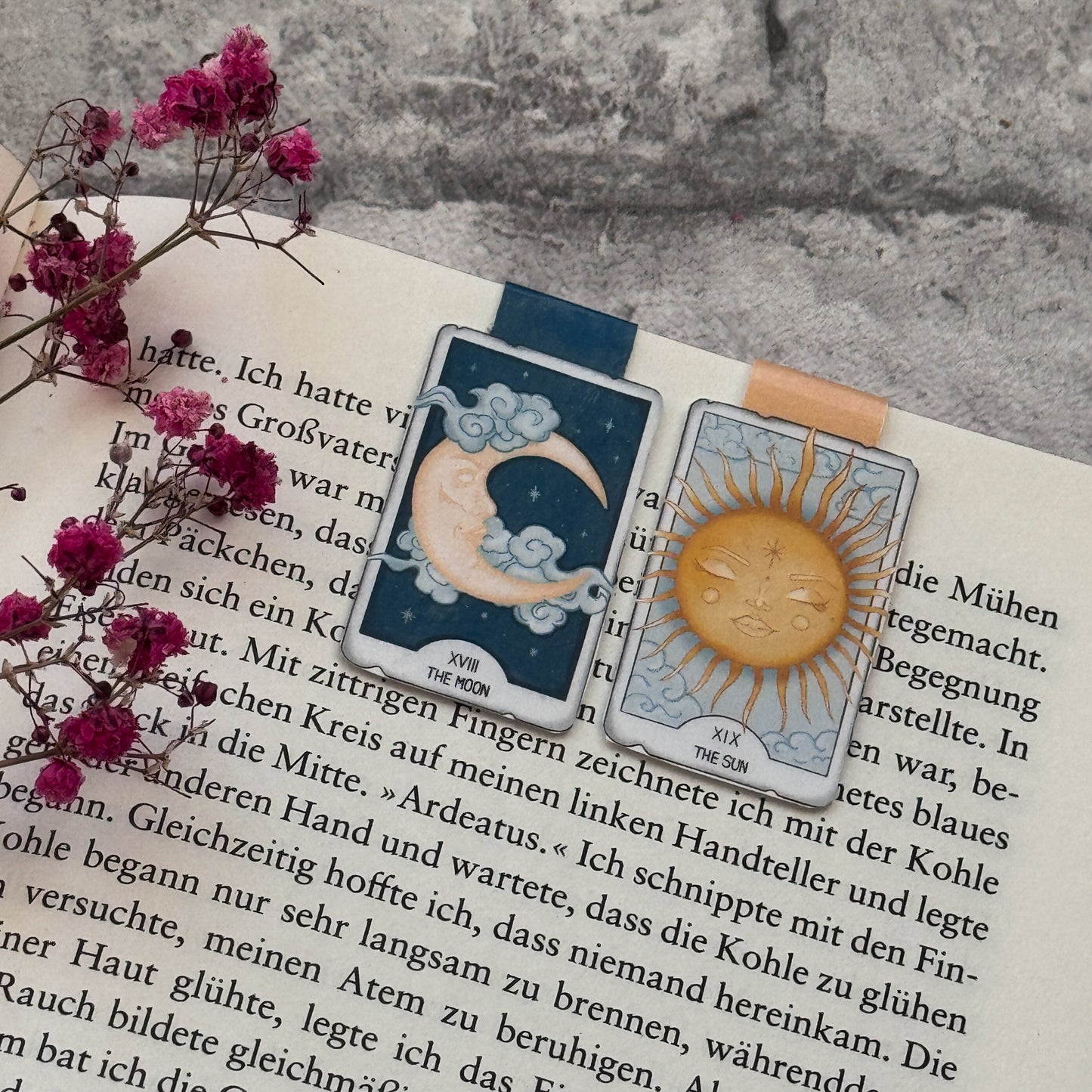 "The Sun" Lesezeichen Magnetisch