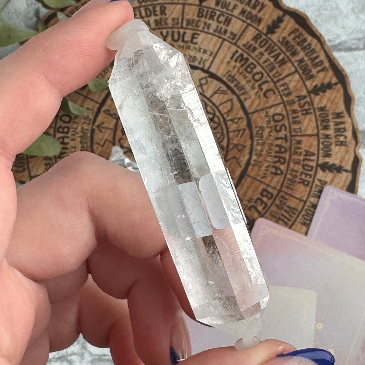 HQ Bergkristall Doppelender