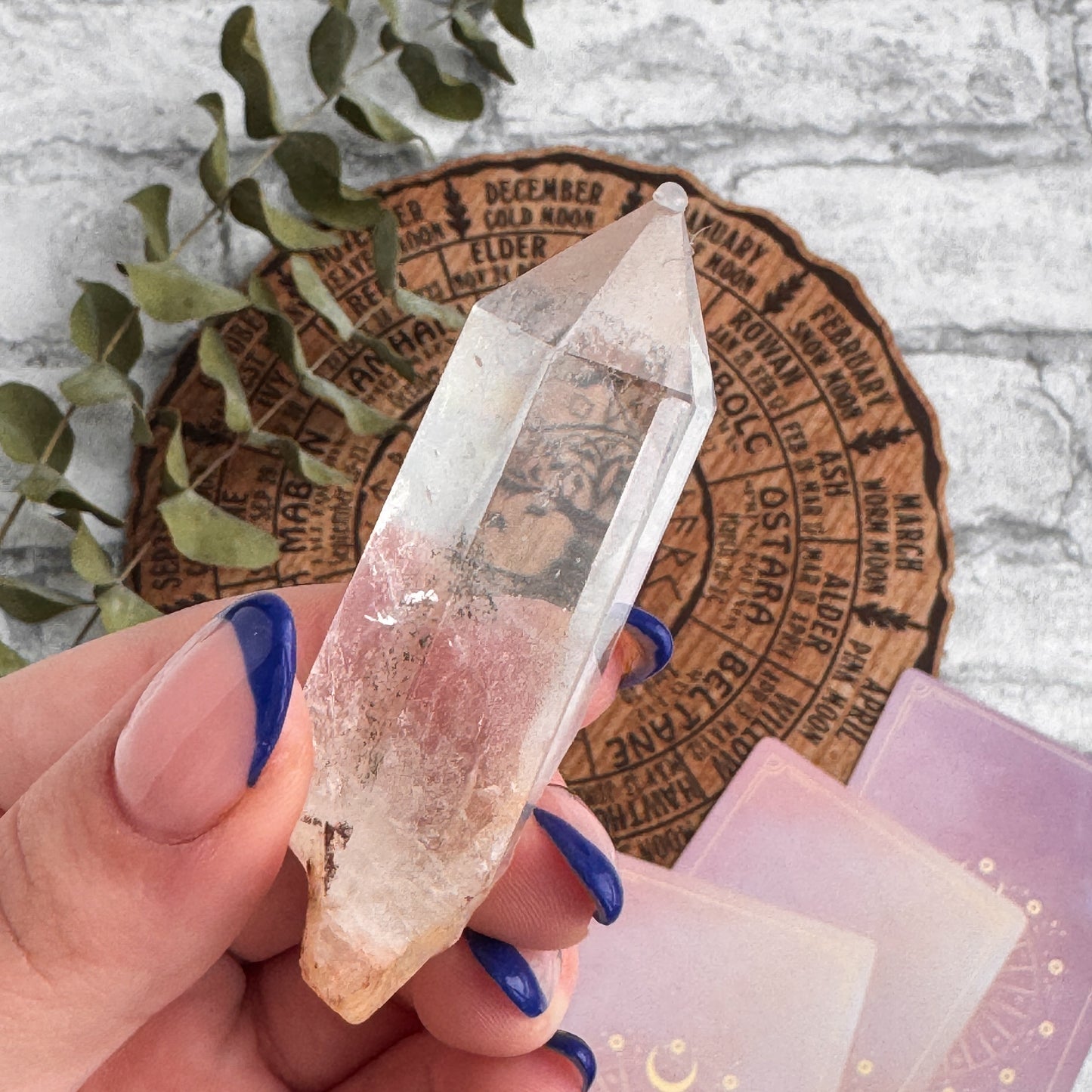 HQ Bergkristall Spitze auf Ständer - Q