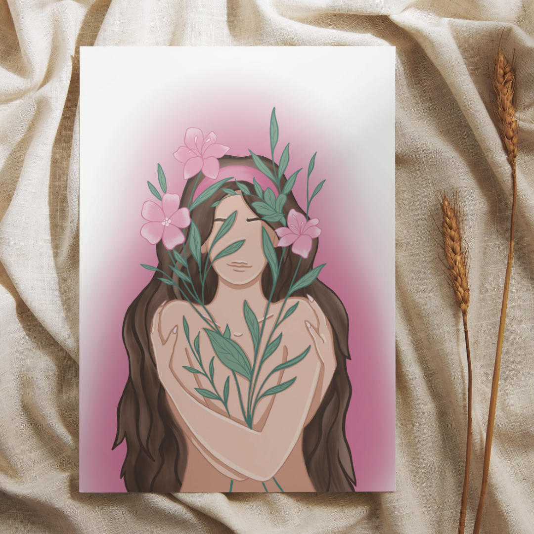 "Loving ME" Kunstdruck