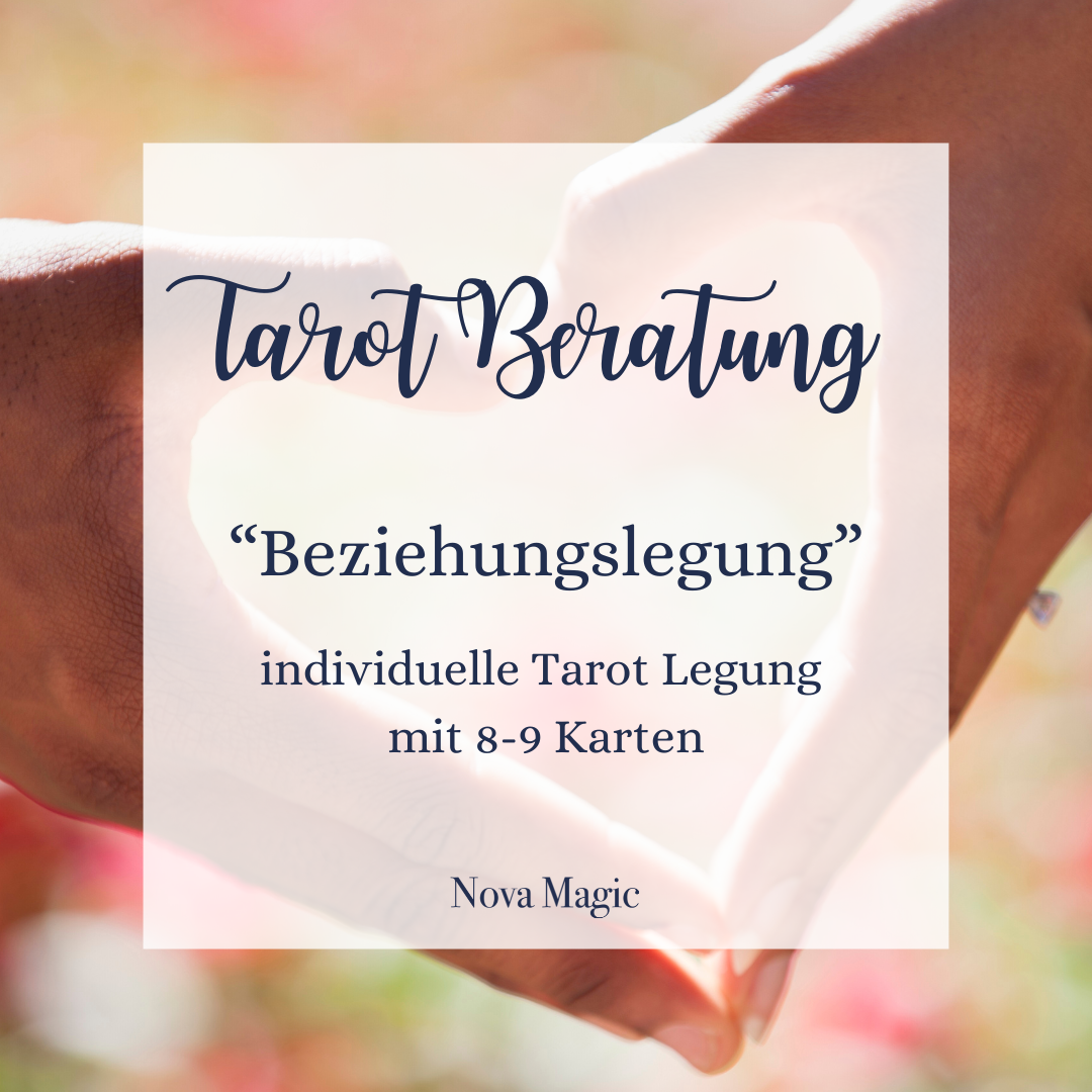 Tarot Beratung - "Heart to Heart - Beziehungslegung"