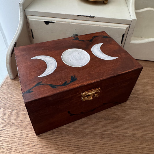 Tarot Karten Box - handbemalt