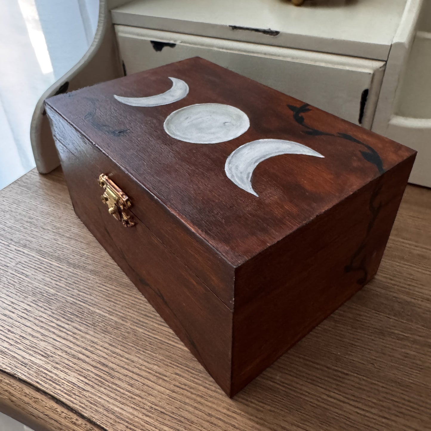Tarot Karten Box - handbemalt