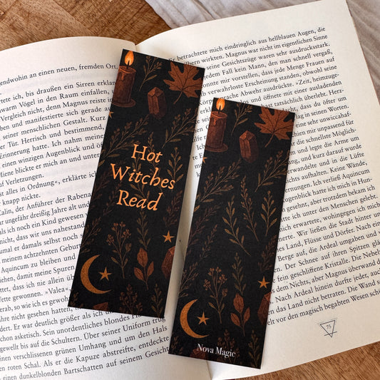 "Hot Witches Read" Lesezeichen