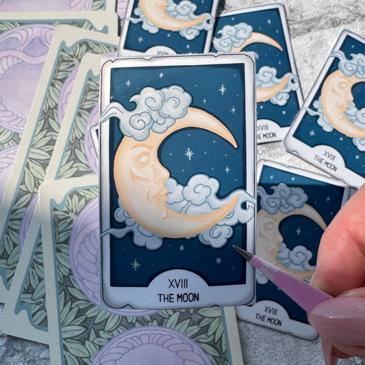The Moon Sticker