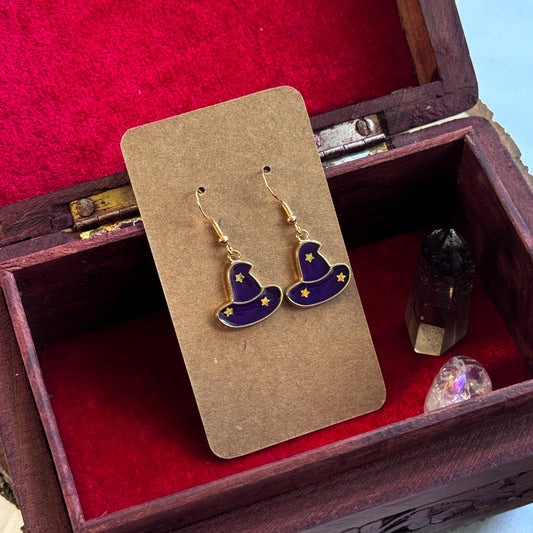 Ohrring Paar "Witch's Hat" Gold