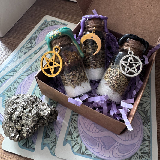 Spell Jar Set "Money Boost"