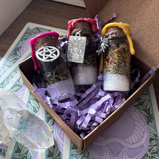 Spell Jar Set "Love Poison"