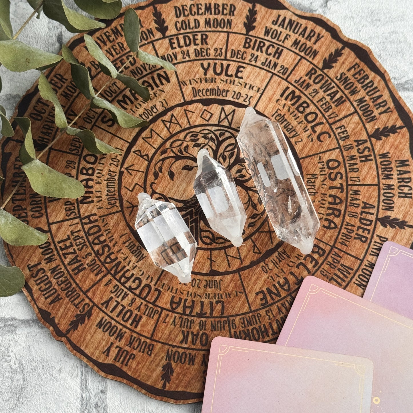 HQ Bergkristall Doppelender