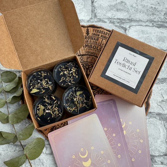 Ritual-Teelichtset "Protection"