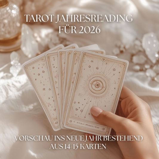 Tarot Beratung - Jahresvorschau für 2026