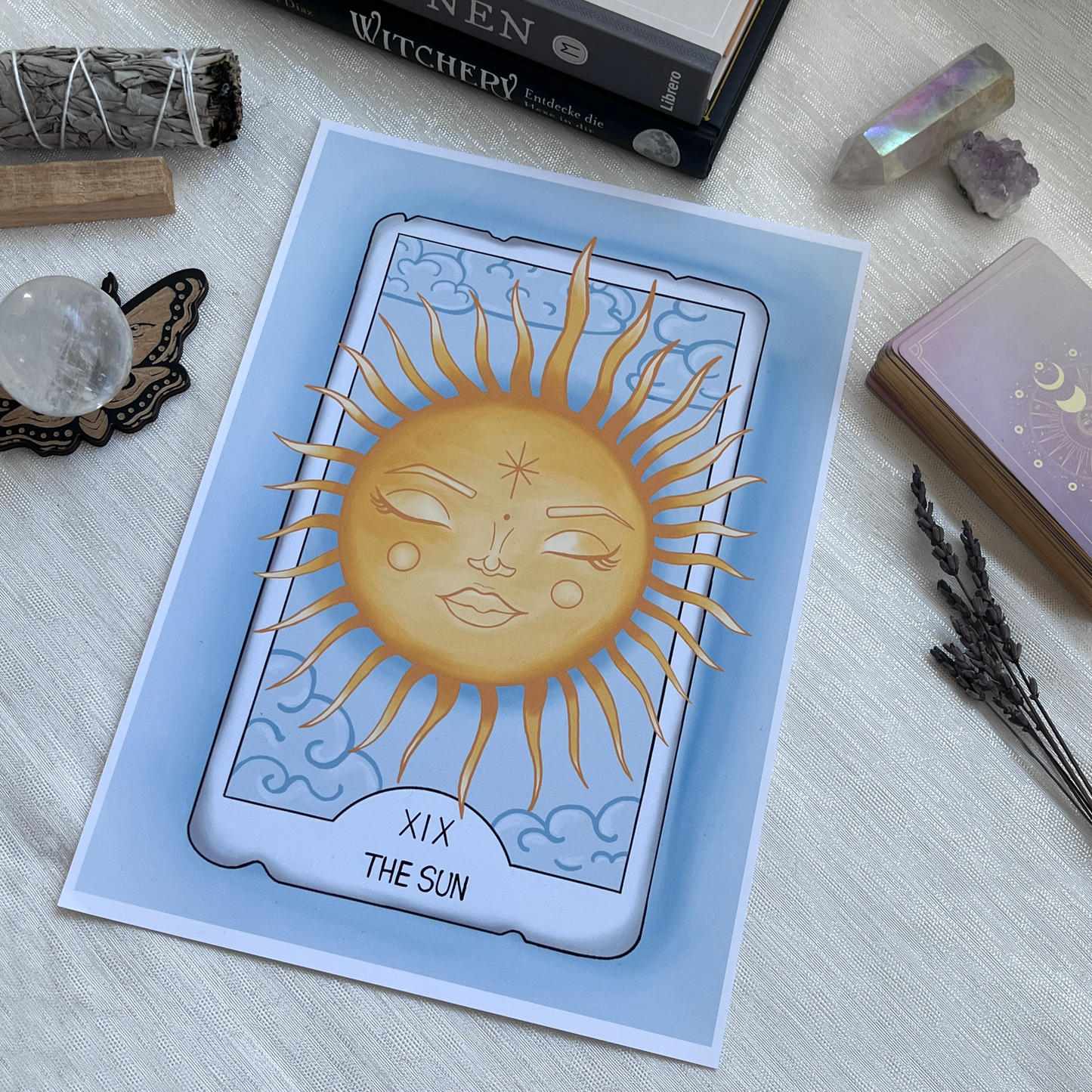 "The Sun" Kunstdruck